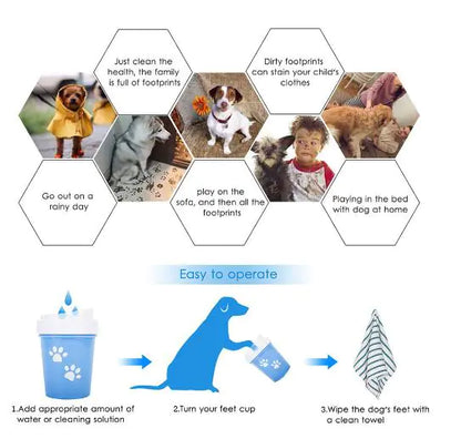 Premium Paw Washer Cup